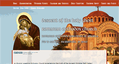 Desktop Screenshot of descentoftheholyghost.org